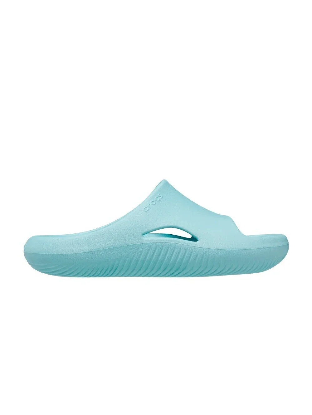 Crocs Women's Mellow Recovery Slides Blue Light, Size 11 - Picture 3 of 3